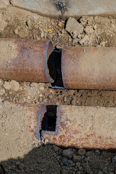 Corroded Pipe Repair in Westminster